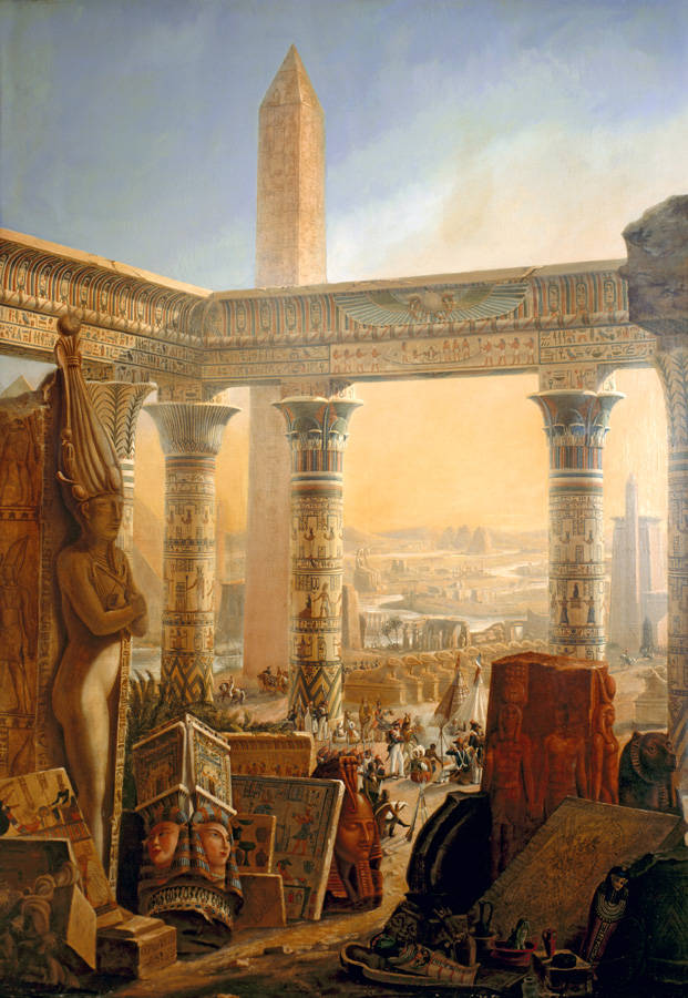 Frontispiece of Napoleon's Description de l'Égypte